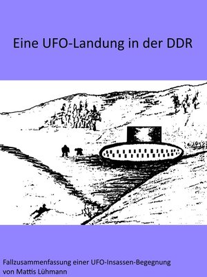 cover image of Eine UFO-Landung in der DDR